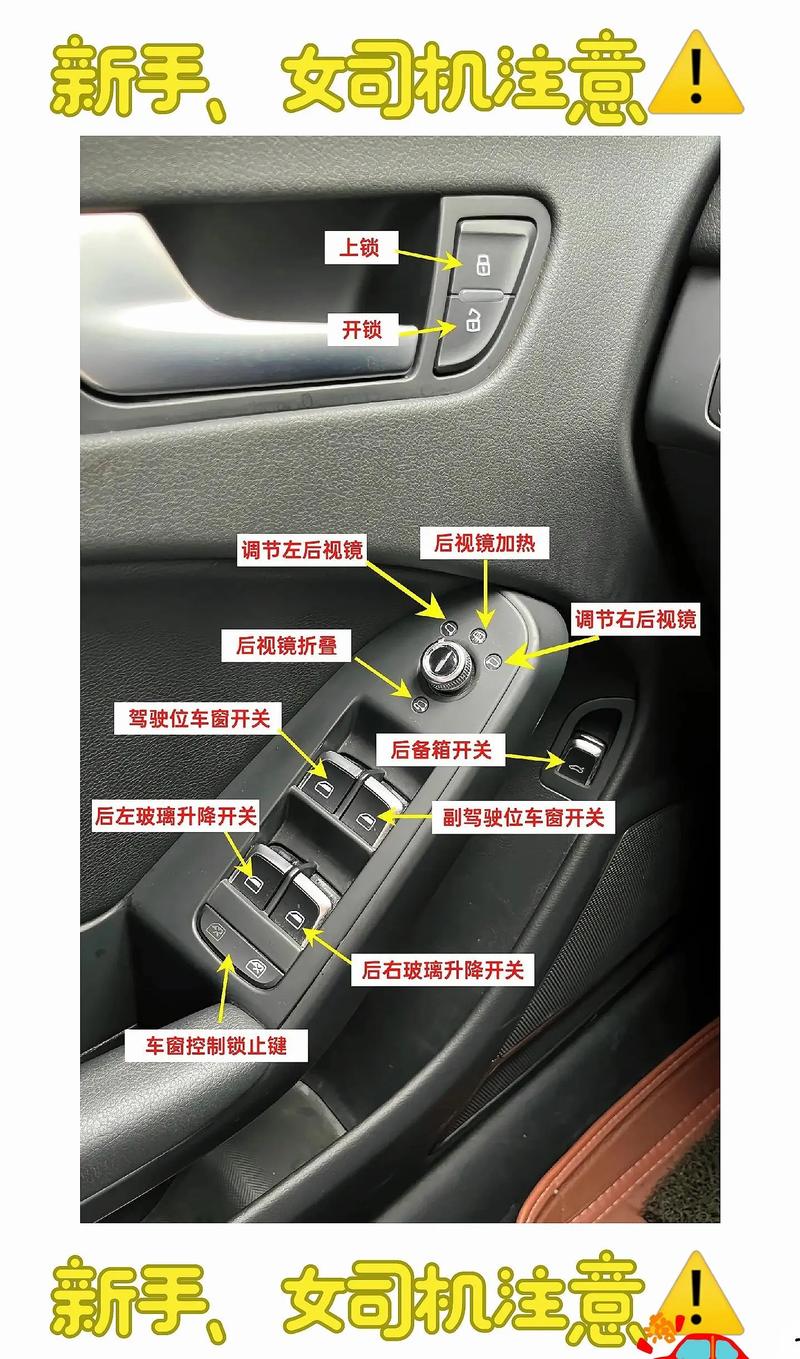 新手女司机必知 汽车内饰件操作指南