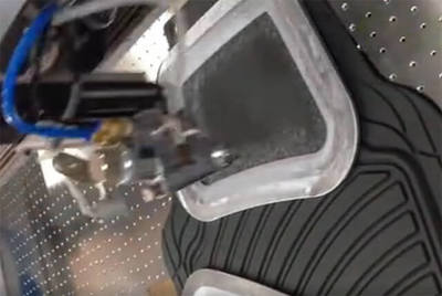 汽车内饰自动喷胶机的应用与优势